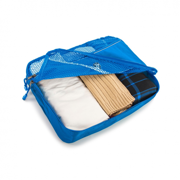 Set 3 Genti Organizatoare Heys Ecotax Packing Cube - albastru [2]