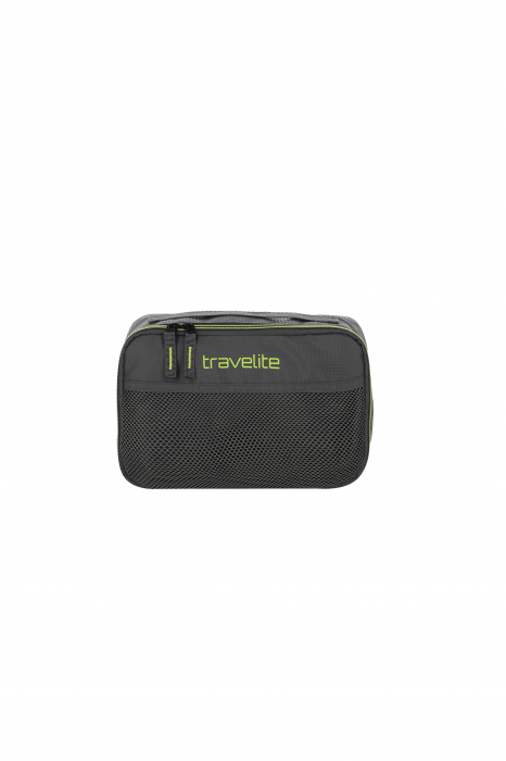 Set 3 packing cubes (organizatoare pentru bagaje), Travelite, L/M/S, Gri [4]