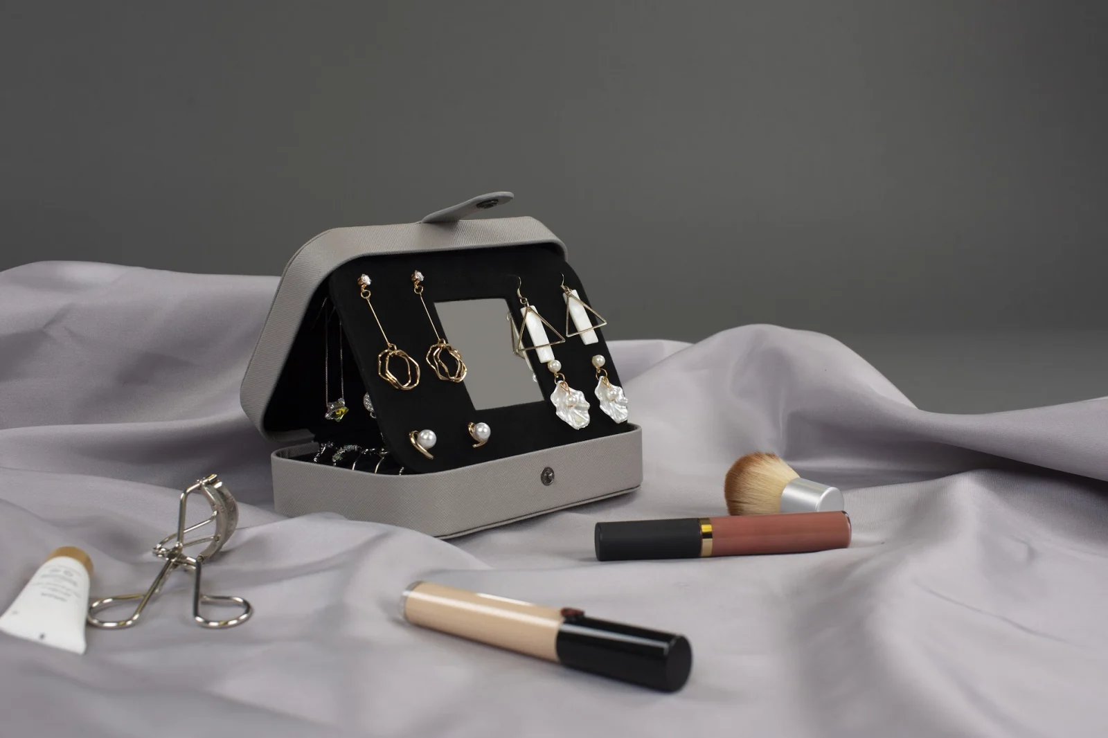 Set Rucsac tip geanta de voiaj Travelite KICK OFF + Cutie de bijuterii pentru calatorie Heys Basic Roz [14]