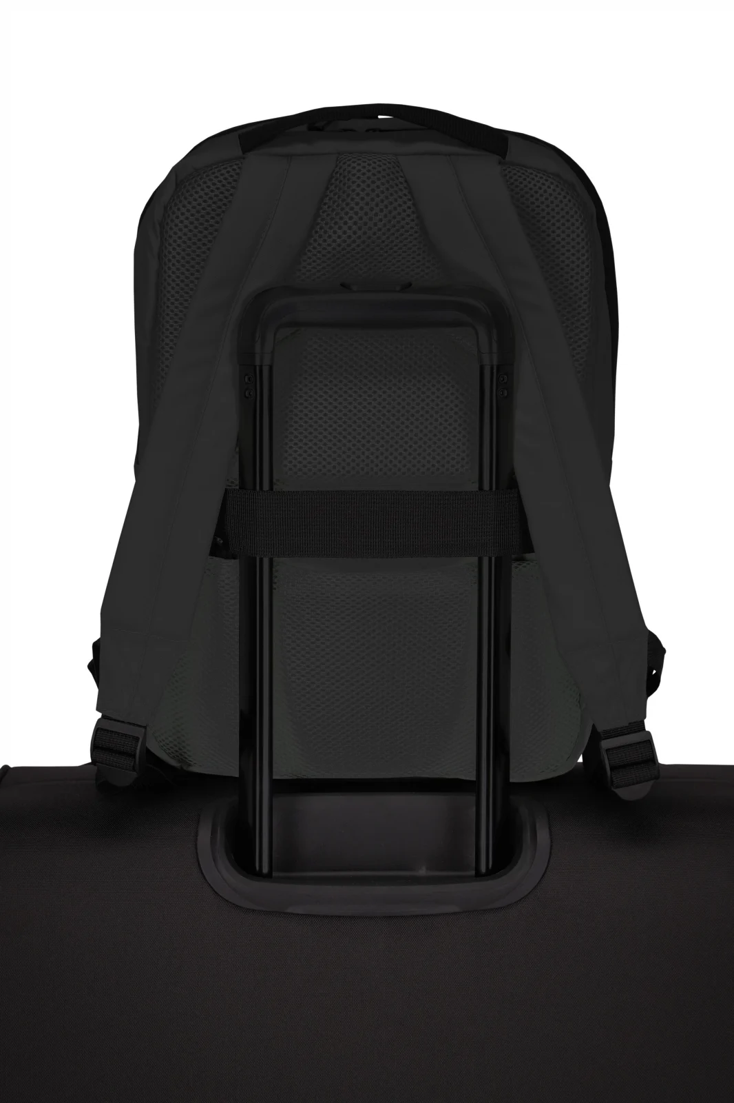 Set Troler de cala mediu(M) Travelite MOOBY,Negru + Rucsac travelite Basics,Negru [7]