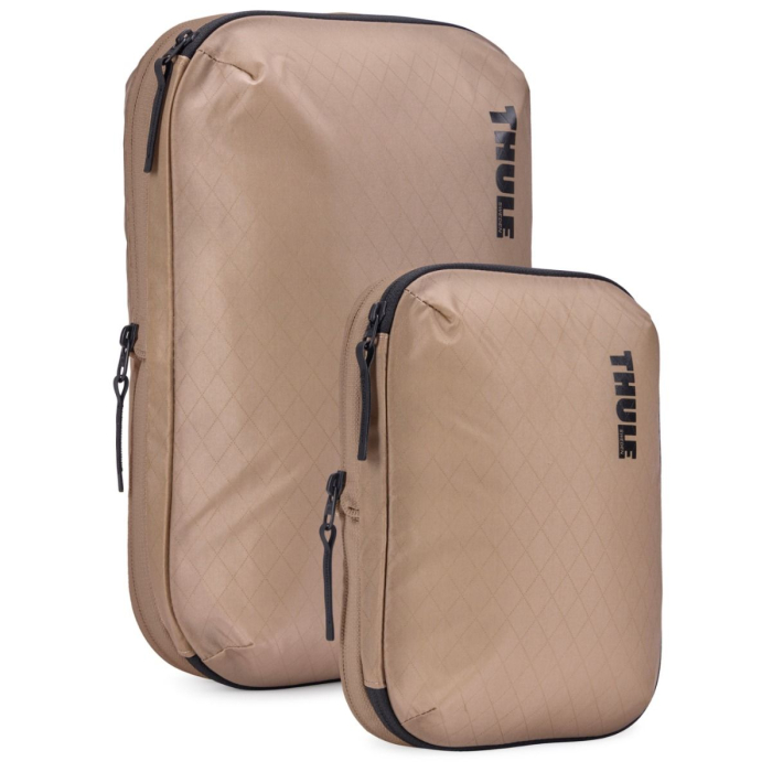 Set saculeti de depozitare Thule Compression Packing Cube mic + mediu, Soft beige [7]