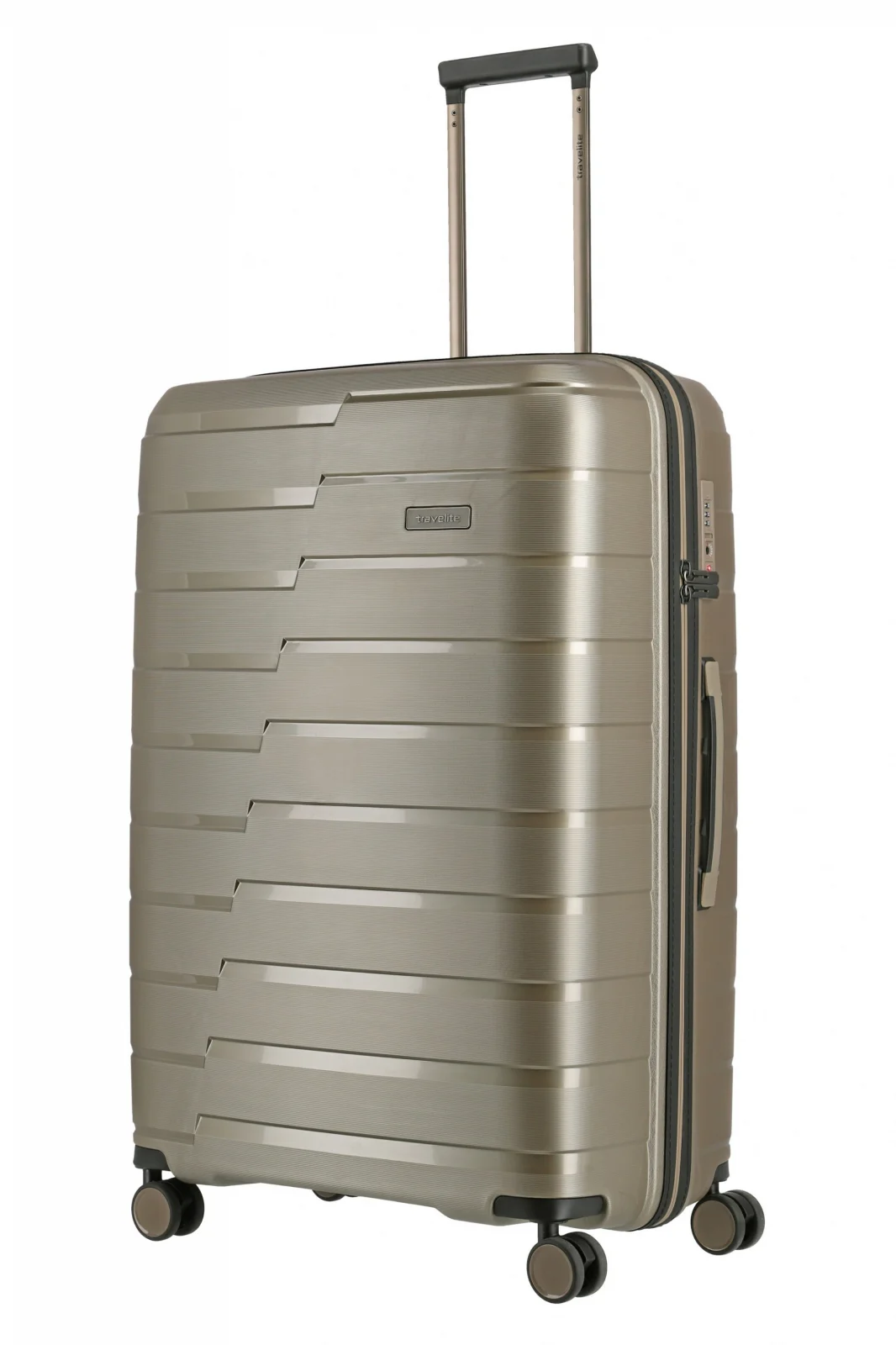 Set Troler de cala mare(L) travelite AIR BASE  77 CM + Geanta weekender/ rucsac Travelite Skaii [14]