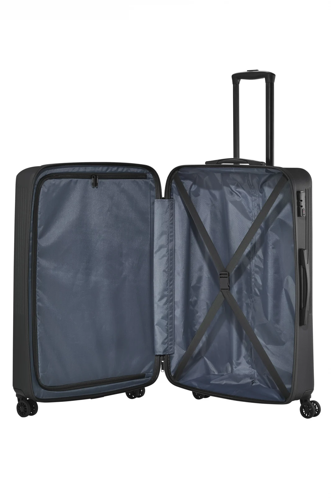 Set Troler de cala mare(M) Travelite Bali,Gri + Rucsac TechPac Heys,Gri [5]
