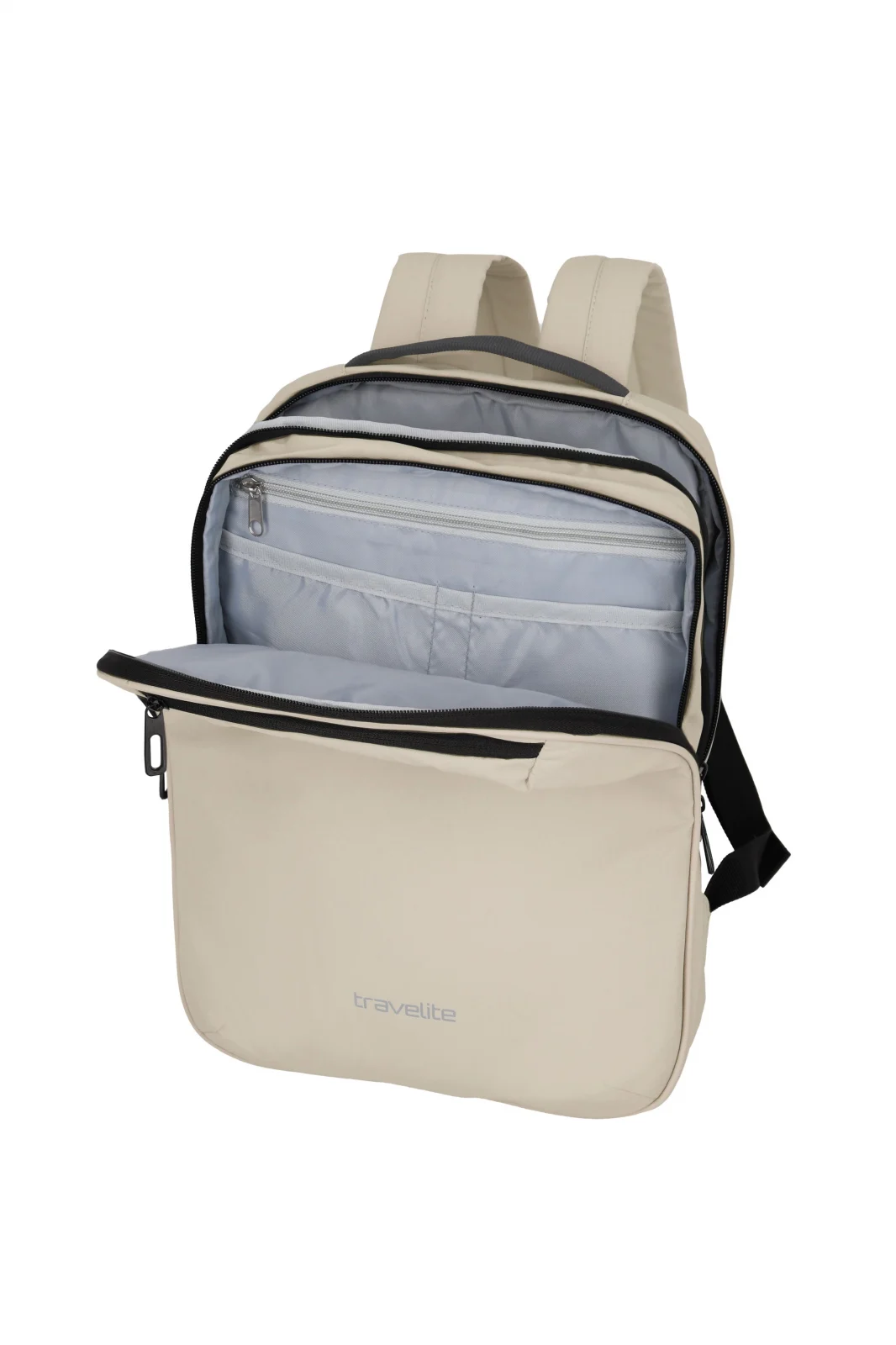 Set Troler de cala mediu (M) Travelite Bali,Gri + Rucsac Travelite Basics,Alb [7]