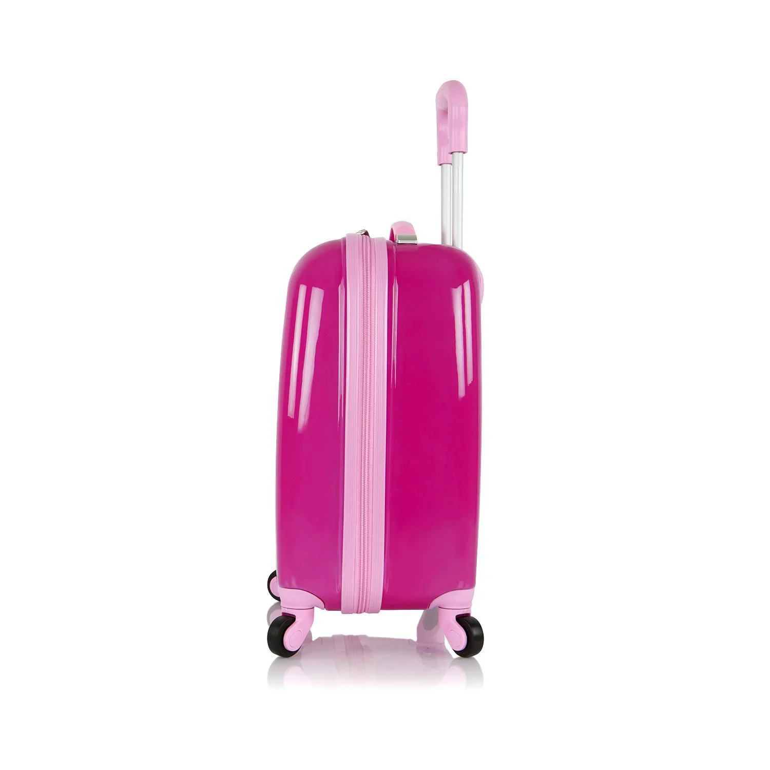 Set Troler pentru copii cu 4 roti Heys Fashion Unicorn + Casti antifonice pentru copii Muffy Roz [8]