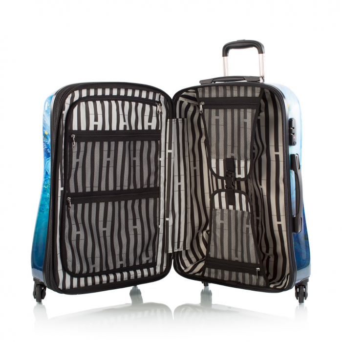 Set Trolere Heys Agat Albastru L, M, S extensibile - 4 roti [7]