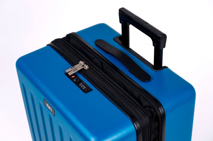 Troler de cabina Rowex Stripe S 55x38x23 cm, albastru [3]