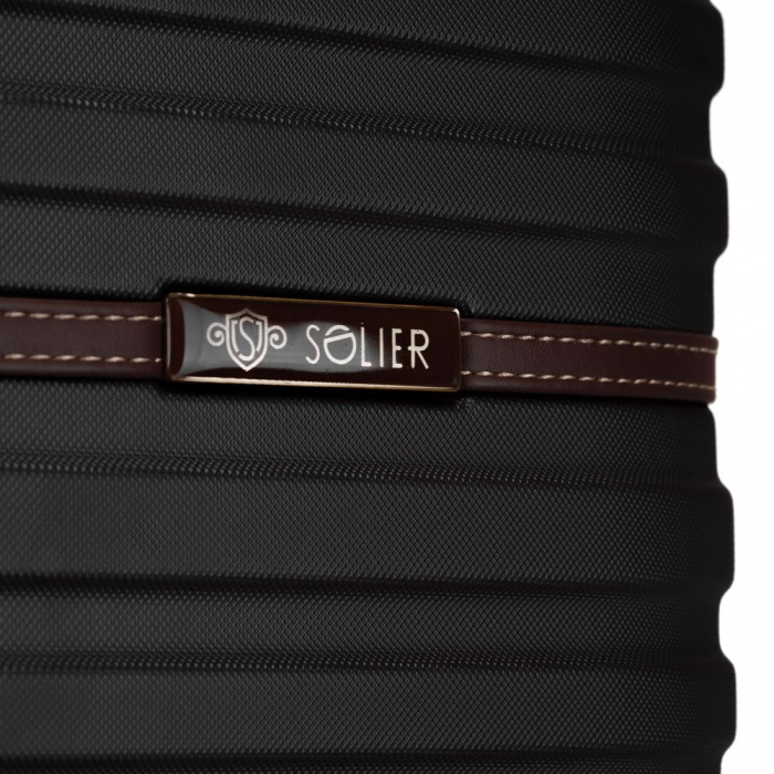 Set Trolere Solier L/M/S - STL957 - Negru -ABS [7]