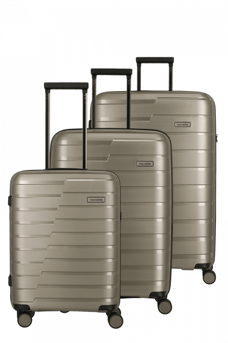 SET Trolere Travelite AIR BASE 4 roti duble S, M, L [1]