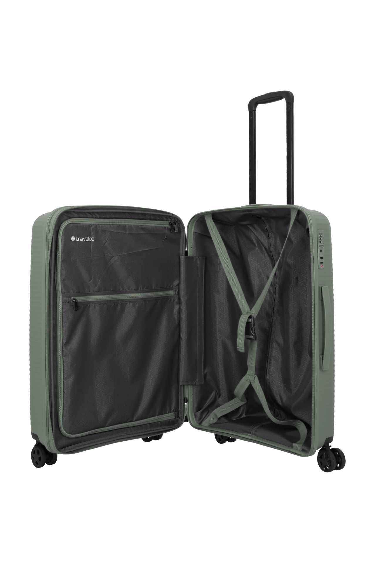 Set trolere Travelite Air Stripe S,M,L Green [6]
