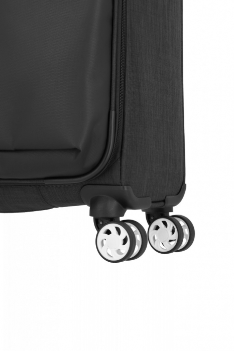 Troler de cala Travelite PROOF 4 roti  Mediu Extensibil Negru [5]