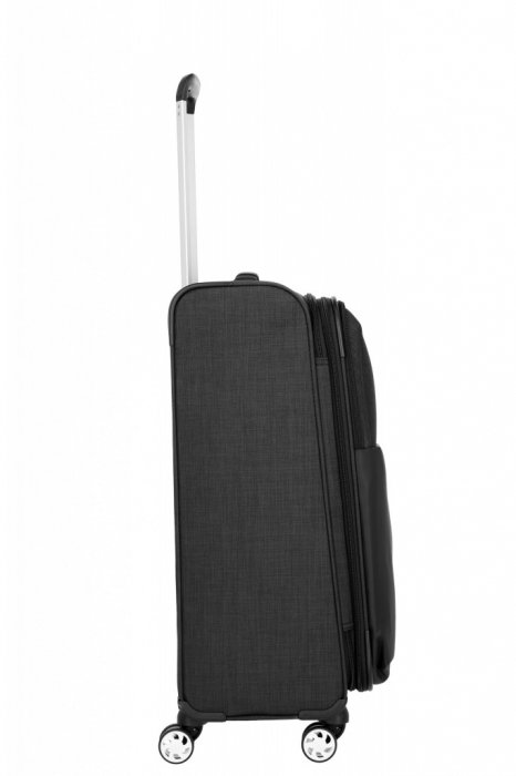 Troler de cala Travelite PROOF 4 roti  Mediu Extensibil Negru [10]