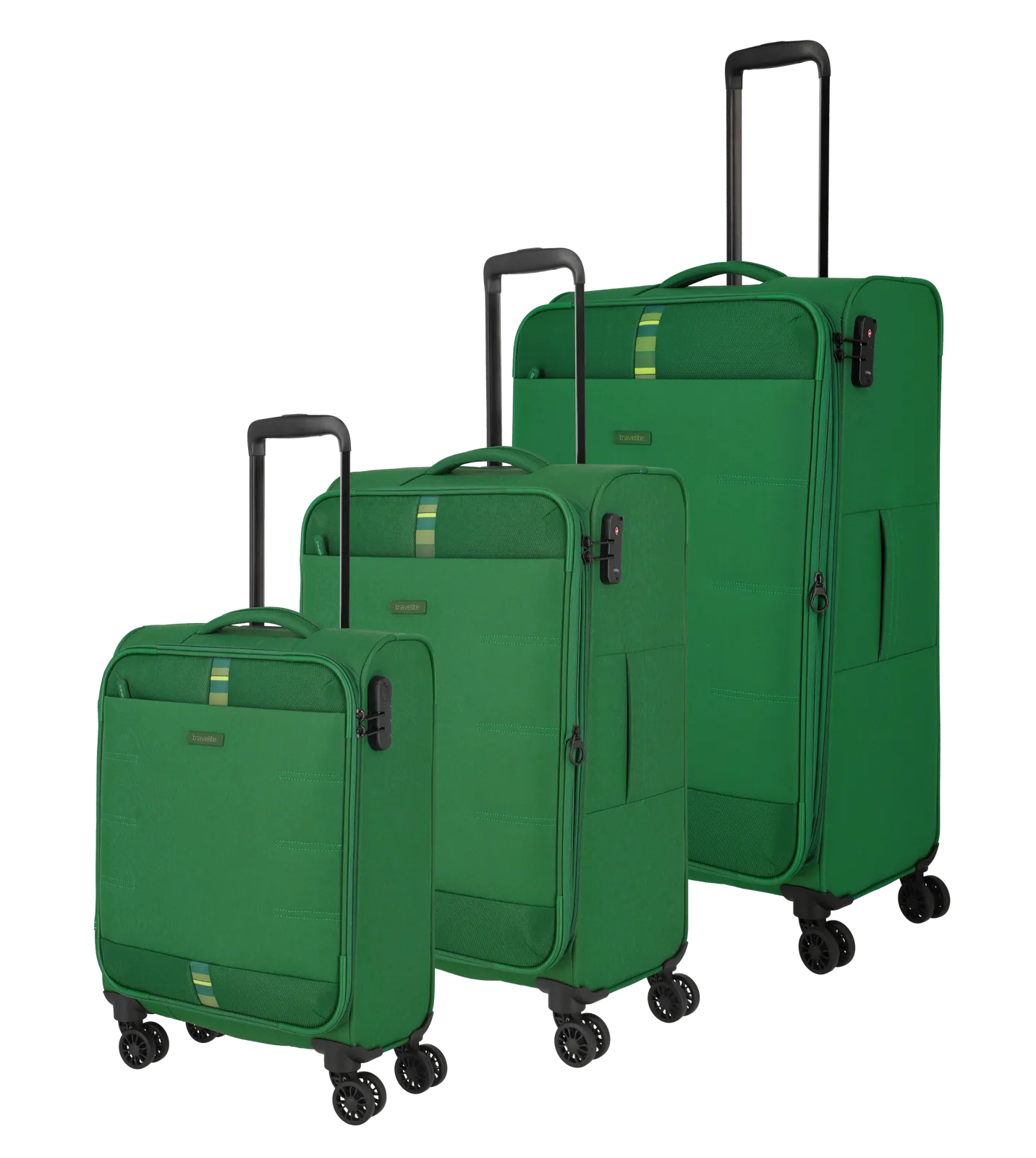 Set trolere Travelite RÜGEN, L/M/S, 4 roti duble [1]