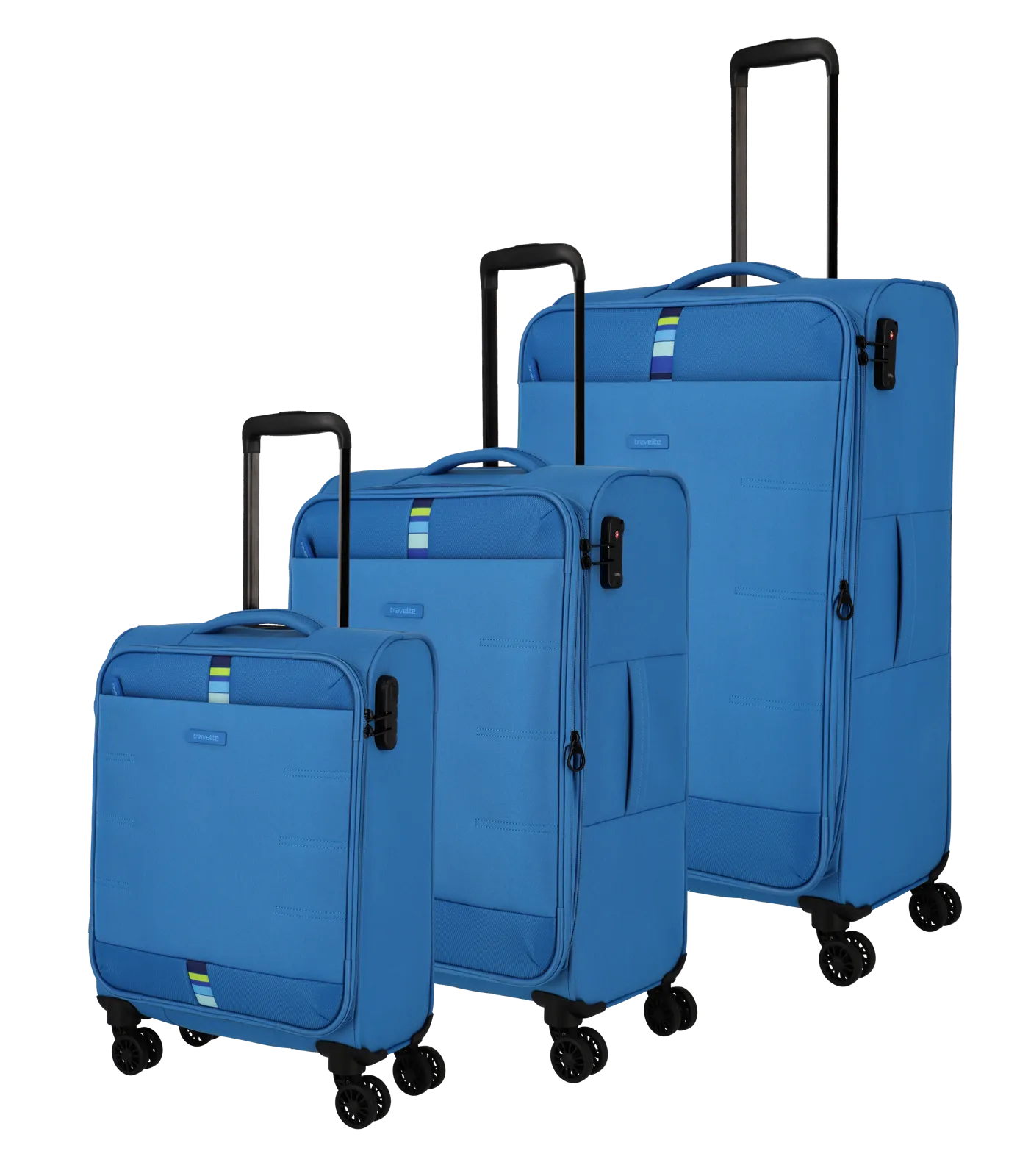 Set trolere Travelite RÜGEN, L/M/S, 4 roti duble [1]