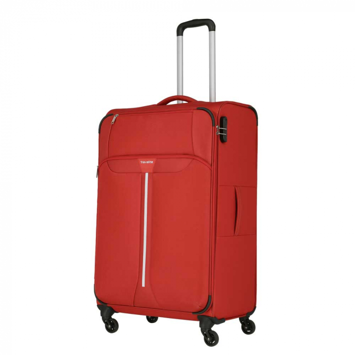 Set trolere Travelite Speedline 4 roti L/M extensibil/S 2 roti/ Geanta de bord inclusa - Rosu [2]
