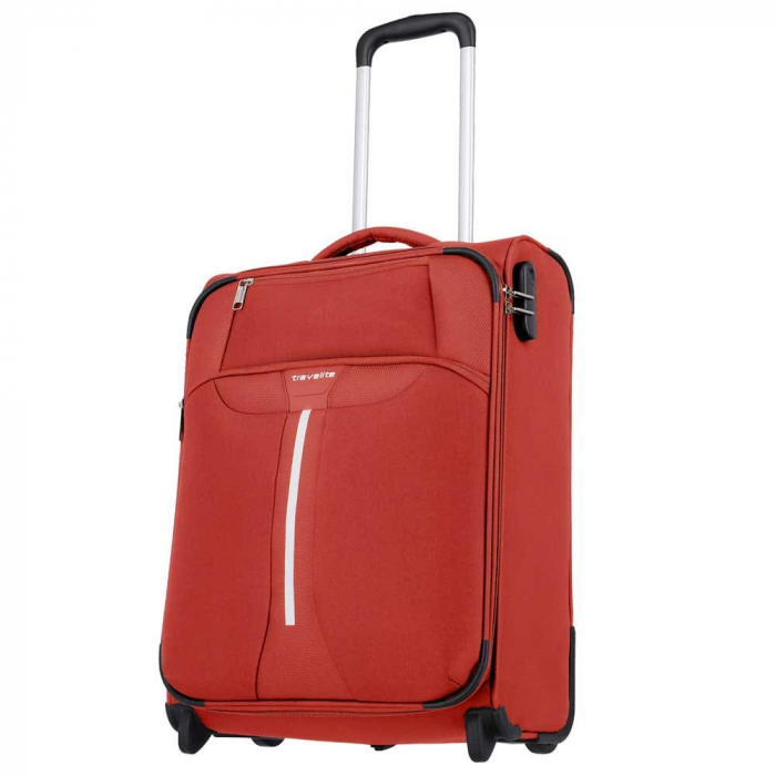 Set trolere Travelite Speedline 4 roti L/M extensibil/S 2 roti/ Geanta de bord inclusa - Rosu [4]