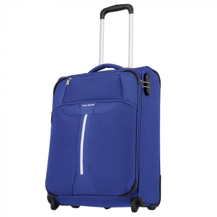 Set trolere Travelite Speedline 4 roti L/M extensibil/S/ Geanta de bord inclusa - Albastru [4]