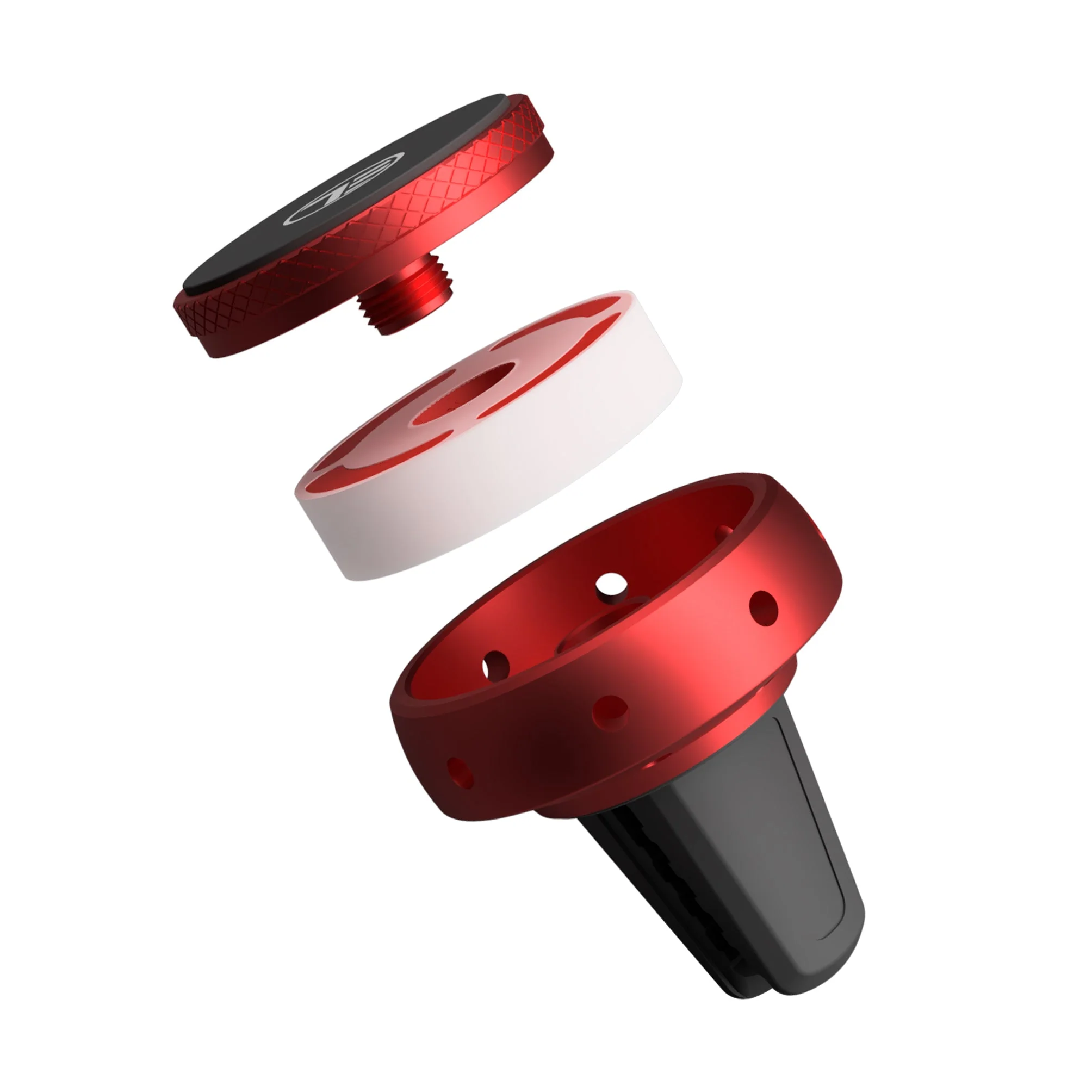 Suport auto magnetic FreshDot pentru telefon,rosu [3]