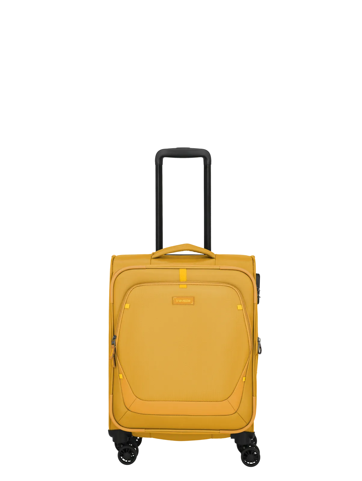 Travelite Set valize Umbria cu 4 roți, 3 piese, cu pliuri extensibile,Galben [12]