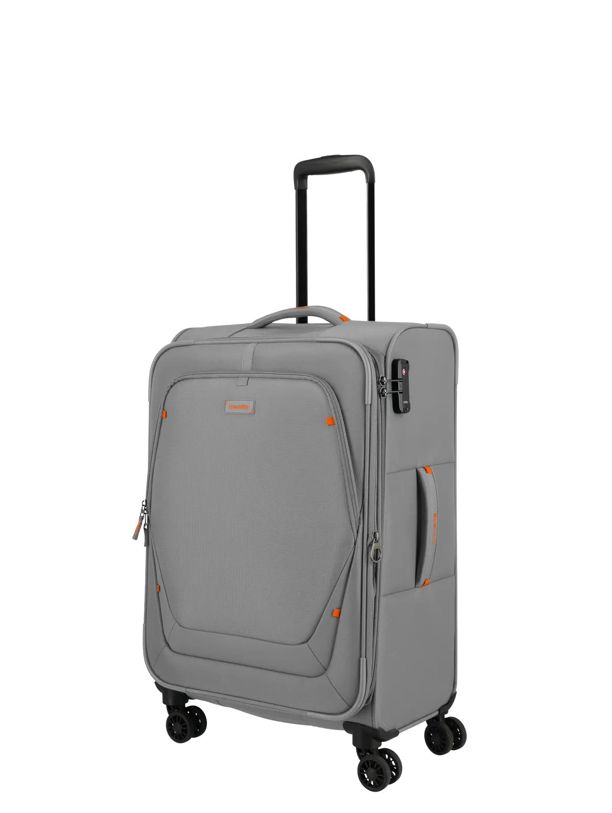 Travelite Set valize Umbria cu 4 roți, 3 piese, cu pliuri extensibile,Gri [16]