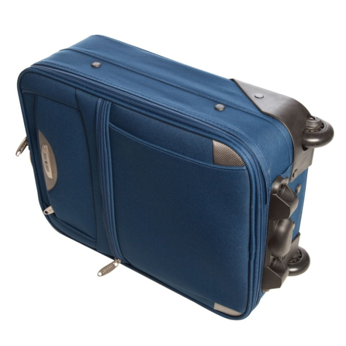 Troler Atlanta 40x30x17 cm, 1.8 kg, albastru [3]