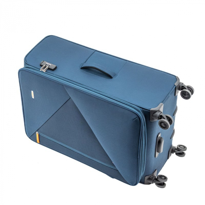 Troler de cala mare Kai 79x48x31 cm, 3.4 kg, expandabil 30%, albastru [6]