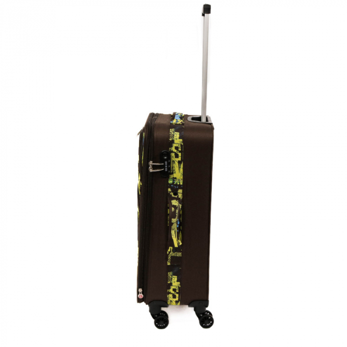 Troler Colage 68X40X24 cm, expandabil, 2.8 kg, print [2]