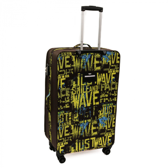 Troler Colage 77X45X28 cm, expandabil, 3.4 kg, print [4]