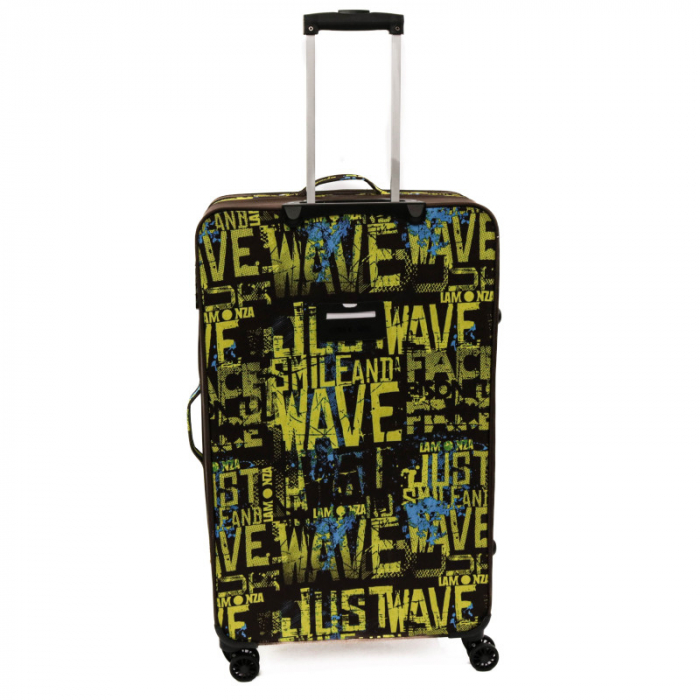 Troler Colage 77X45X28 cm, expandabil, 3.4 kg, print [2]