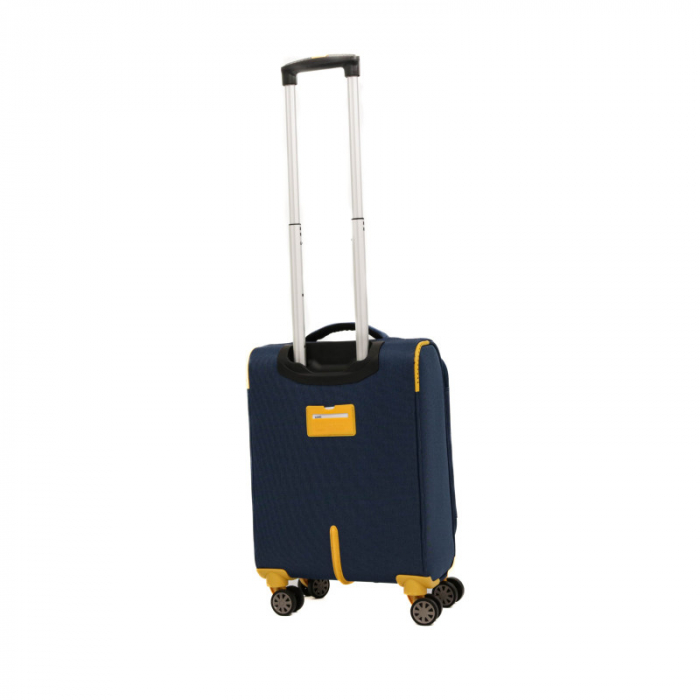 Troler de cabina (S) Lamonza Cruise, 55x37x22 cm , bleumarin/galben [2]