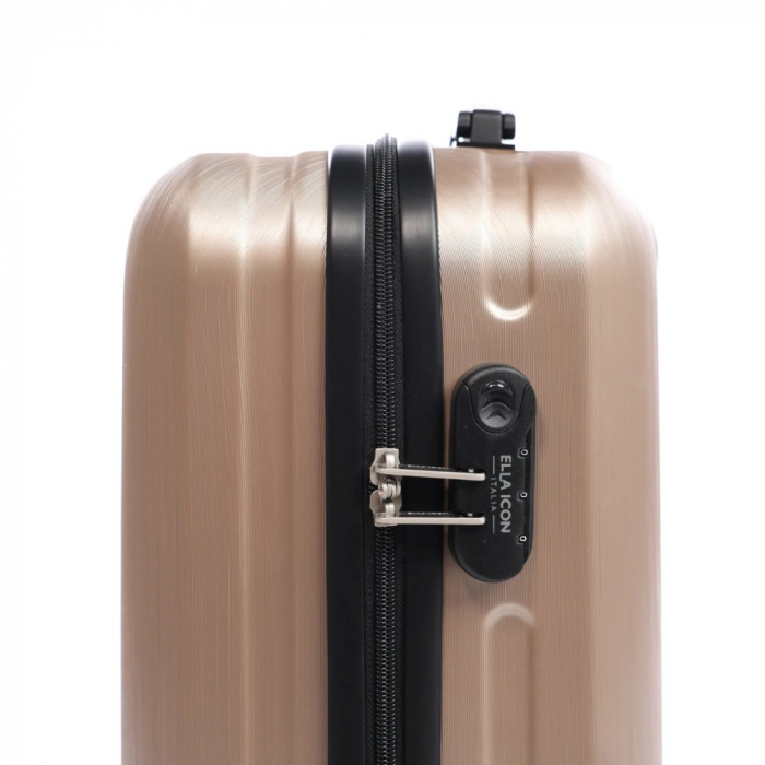 Troler de cabina ELLA ICON SILK CHAMPAGNE 55X35X21 CM inbagaj [3]