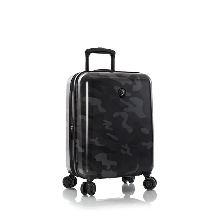 Troler de cabina Heys Camo Fashion Spinner negru 53cm x 38cm x 23cm, extensibil [3]
