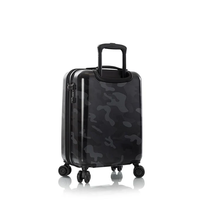 Troler de cabina Heys Camo Fashion Spinner negru 53cm x 38cm x 23cm, extensibil [2]