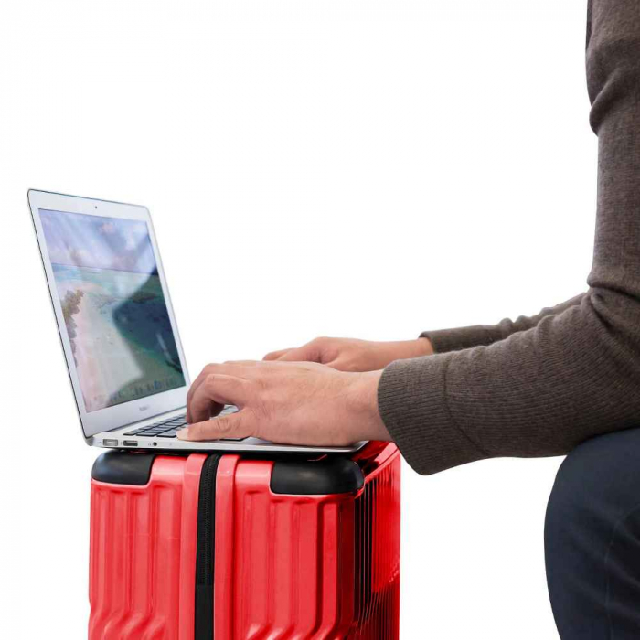 Troler de cabina Heys Tekno, 53cm x 37cm x 23cm, Rosu [10]