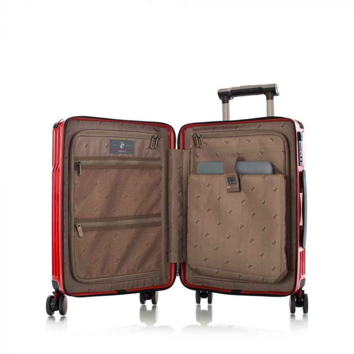 Troler de cabina Heys Tekno, 53cm x 37cm x 23cm, Rosu [6]