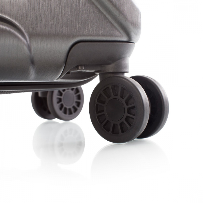 Troler de cabina Heys Commander Gri-inchis, 53cm x 39cm x 23cm, extensibil [6]