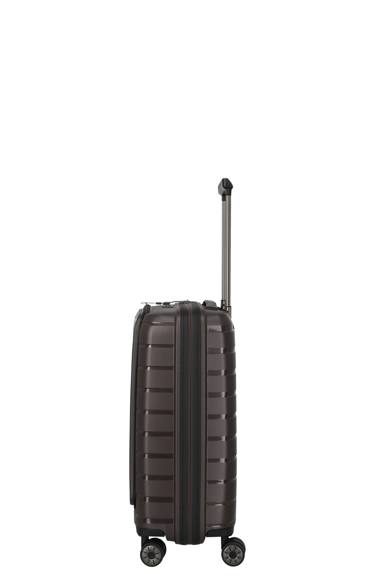 Troler de cabina ( S) 55 x 39 x 23 cm, Travelite Air Base cu buzunar frontal pentru laptop,Coffee [10]