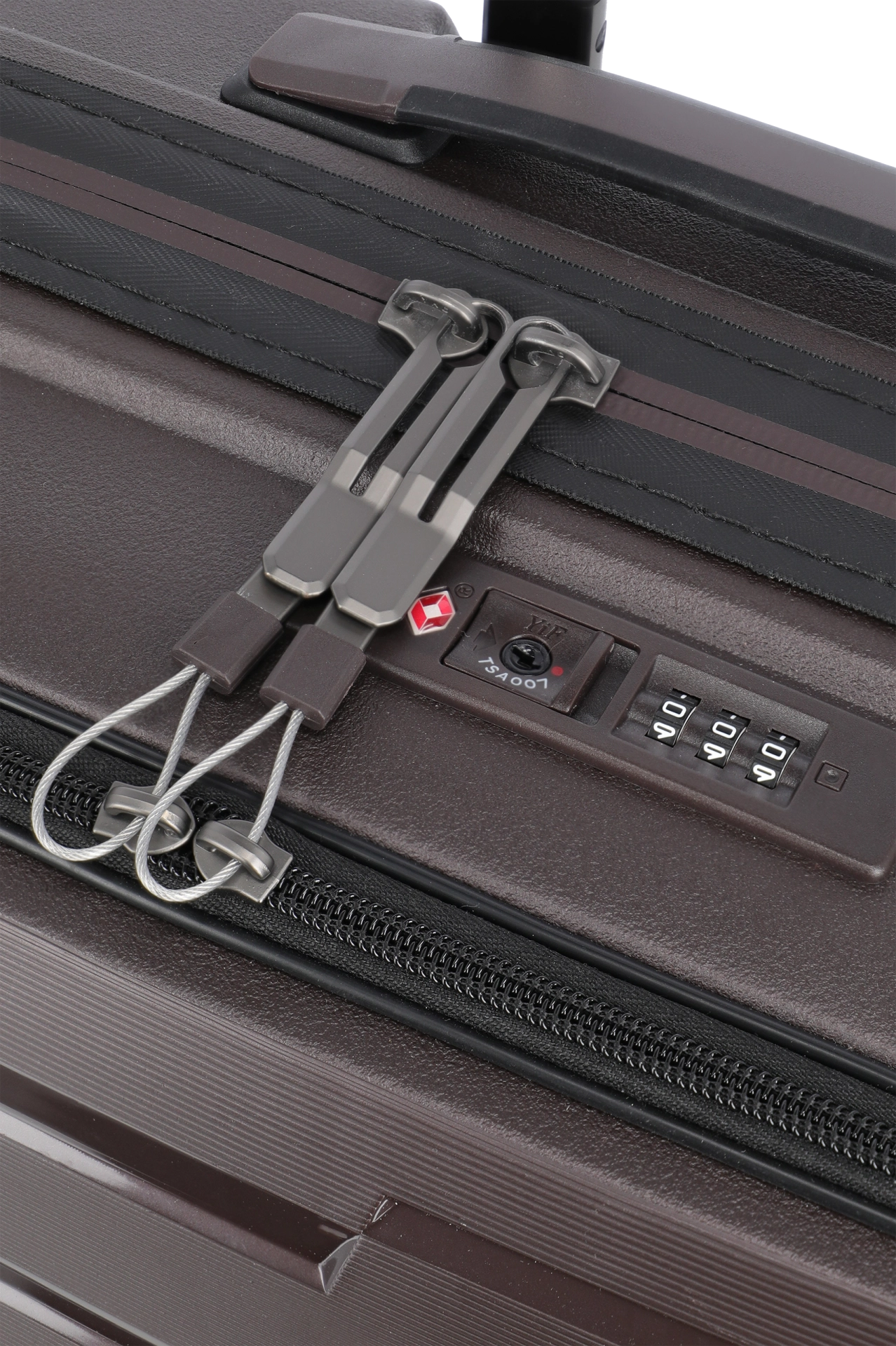 Troler de cabina ( S) 55 x 39 x 23 cm, Travelite Air Base cu buzunar frontal pentru laptop,Coffee [7]