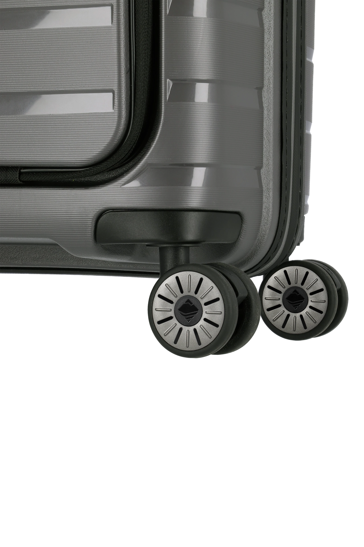 Troler de cabina ( S) 55 x 39 x 23 cm, Travelite Air Base cu buzunar frontal pentru laptop,Antracit [5]