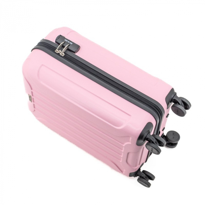 Troler de cabina (S) Lamonza CAPRI 55x36x22 CM, 2.9 kg, roz [3]