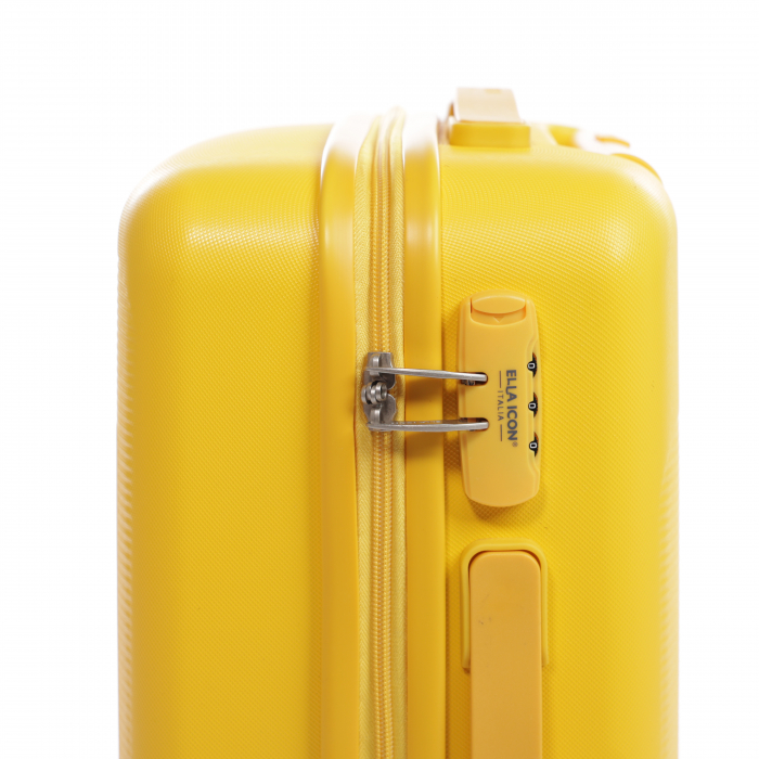 Troler de cabina(S) ELLA ICON FLY Galben 55X39X23 CM InBagaj.ro [3]