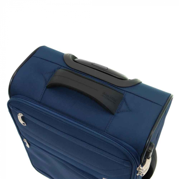 Troler de cabina(S) ELLA ICON STARK TEXTIL BLEUMARIN 55X36X23 CM InBagaj.ro [3]