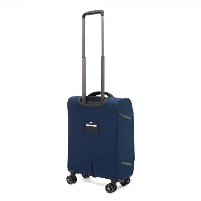 Troler de cabina(S) ELLA ICON STARK TEXTIL BLEUMARIN 55X36X23 CM InBagaj.ro [2]