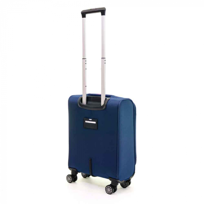 Troler de cabina(S) ELLA ICON PETRA TEXTIL Albastru 55X36X24 CM [2]