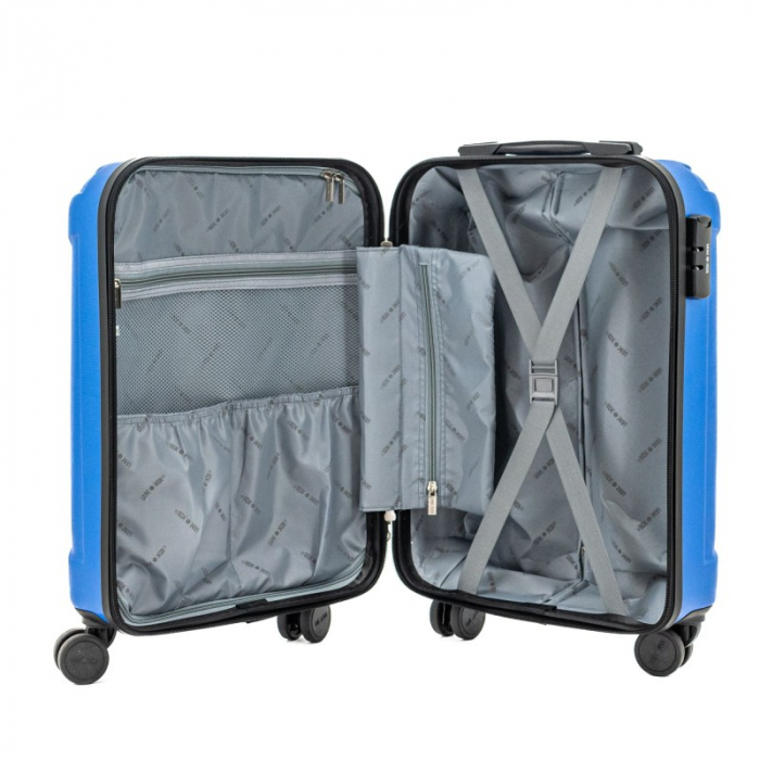 Troler de cabina (S) Lamonza CAPRI 55x36x22 CM, 2.9 kg, roz [4]