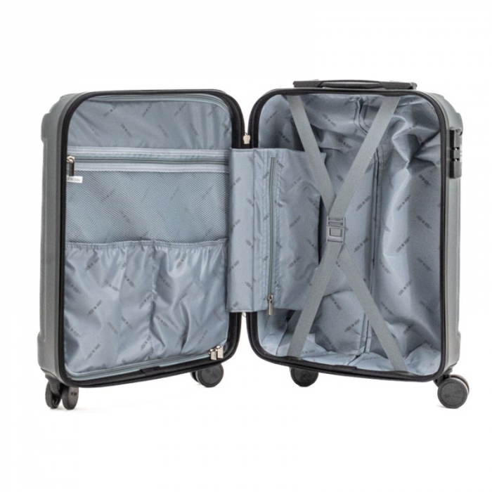 Troler de cabina (S) Lamonza CAPRI 55x36x22 CM, 2.9 kg, roz [2]