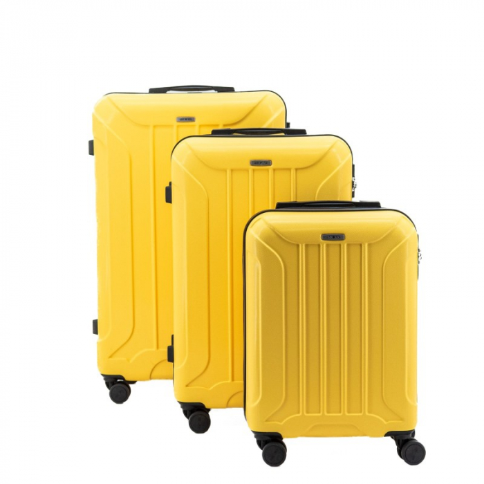 Troler de cabina (S) Lamonza CAPRI 55x36x22 CM, 2.9 kg, roz [6]
