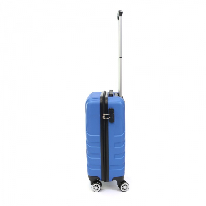 Troler de cabina(S) Lamonza Malibu 55x36x23 cm 2.6 kg, albastru InBagaj [4]