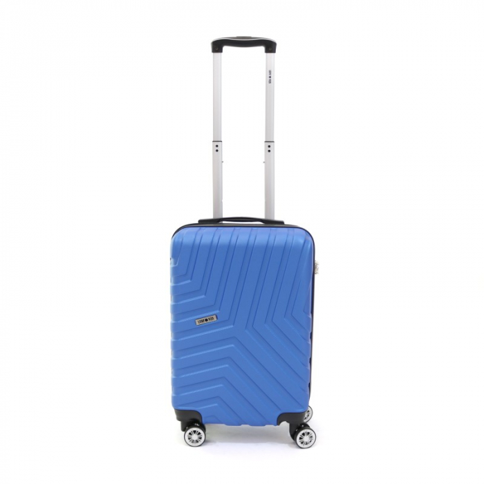 Troler de cabina(S) Lamonza Malibu 55x36x23 cm 2.6 kg, albastru InBagaj [3]