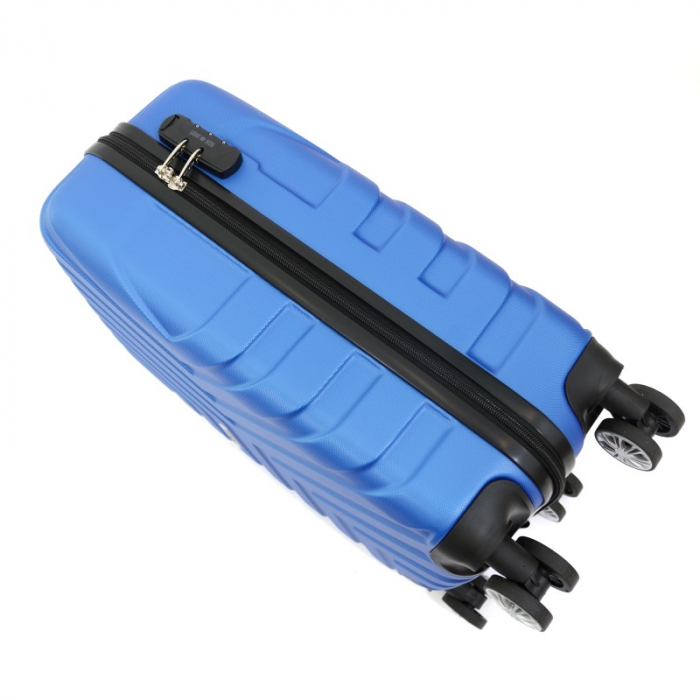 Troler de cabina(S) Lamonza Malibu 55x36x23 cm 2.6 kg, albastru InBagaj [8]